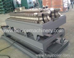 Single wall corrugated pipe production line