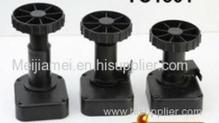 hight quality plastic cabinet adjustable leg