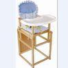 wooden baby high chair baby feeding chair