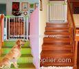 Green Kids Safety Door Gates Steel baby security gate for Stairs