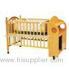 Personalised Swing Wooden Baby Cot Bed With Cabinet for new born Baby