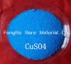 The copper sulfate( CuSO4)