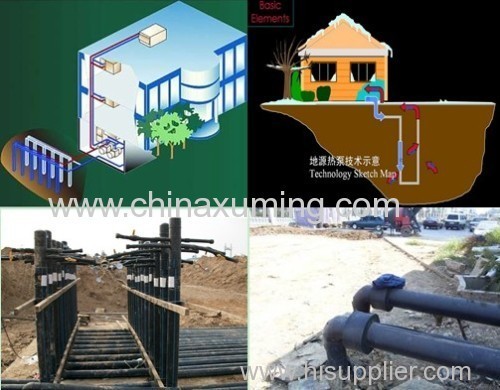 PE GSHP Six Ways Pipe Fittings