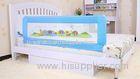 Blue Portable Kids Bed Guard Rail For Queen Bed , Metal Bed Rails 150cm