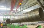 black round BG SSAW Steel Pipe Large Diameter with X56 X70 , St52 St42 St45 Grade