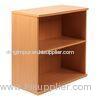 15mm PB PVC Wide Open Wooden Cube Bookcase With One Shelf 80 * 40 * 83cm DX-115