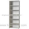 Mura Five Shelf Wide Wooden Code Bookcase Top PVC Veneer Or Melamine DX-117