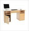 Modern Eco - friendly PB Melamine Cherry Wooden Office Desks With CEC , FSC DX-8691