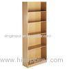 5 Tier Walnut Wooden Cube Bookcase Bookshelf Furniture Free Standing DX-136