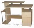 Oak Home Study Wooden Laptop Office Desks , 15mm MDF Melamine Board DX-8512