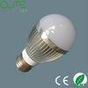 Energy Saving 5W LED Globe Bulbs Milky Cover E27 LED Bulb 100 - 240V AC