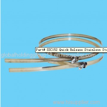 Quick Release Stainless Steel Straps