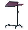 Powder Coating Adjustable Laptop Table With Wheels /15mm PB / MDF Board Iron Tube DX-BJ23