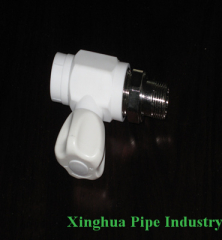 hot sale PPR MAle Straight Radiator Valves 20*1/2'',25*3/4''