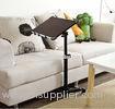 Swivel Black Foldable Notebook Adjustable Laptop Table On Sofa Portable DX-BJ10A