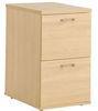 Urban 2 Drawer Wood File Cabinet For Home Sundries , Office Storage Furniture DX-K013