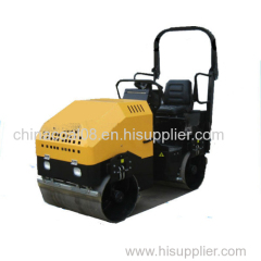 FYL-900 2 ton hydraulic ride of double drum vibratory roller