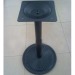 cast iron table base with fireproof PB top