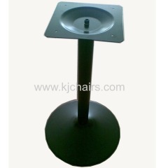 black cast iron table base