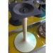 black cast iron table base