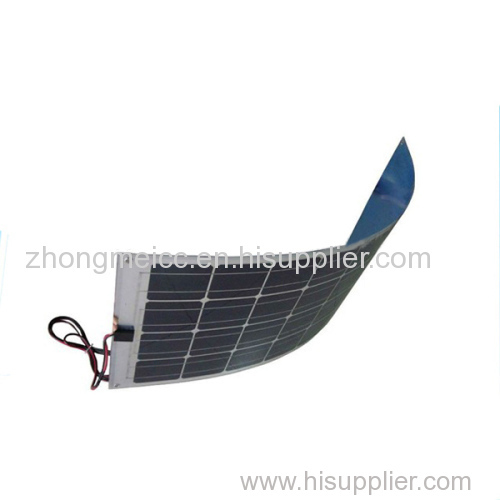 semi flexible Solar panel