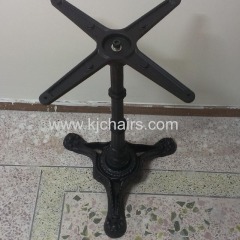western antique cast iron table base