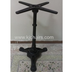 western antique cast iron table base