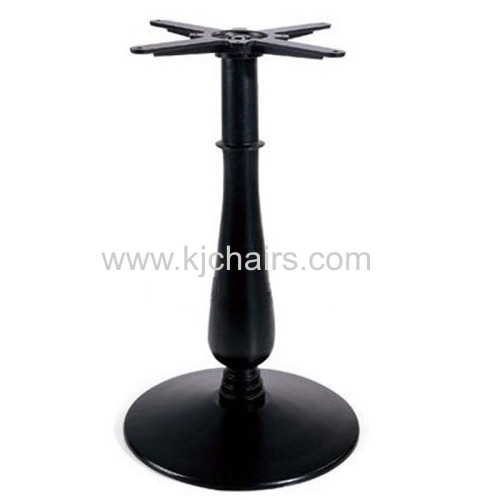 modern style vase sharp cast iron  table base