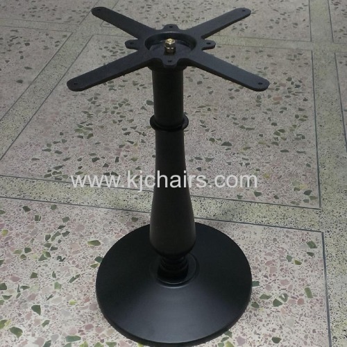 modern style vase sharp cast iron  table base