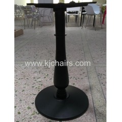 modern style vase sharp cast iron table base