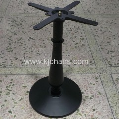 modern style vase sharp cast iron table base