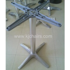 outdoor aluminum fast food table base