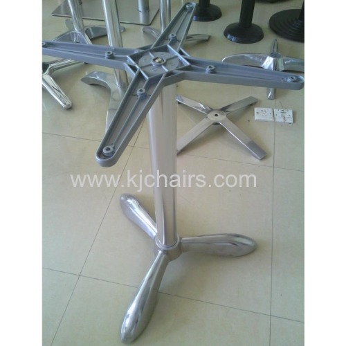 polishing outdoor aluminum alloy table base