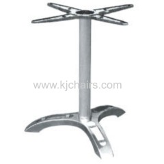 stainless steel top with aluminum alloy table base