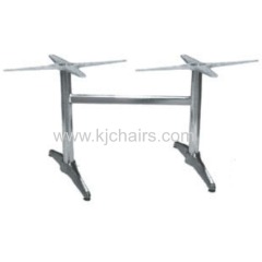 long outdoor aluminum alloy table base