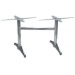 aluminum alloy table base fit for 4 seater table top