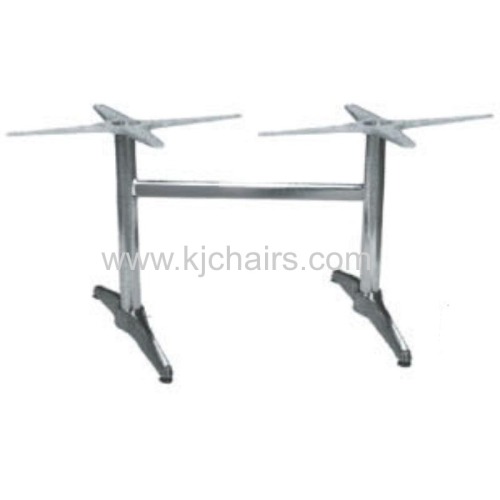 long outdoor aluminum alloy table base 