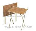 Portable Folding Home Rectangle Dining Table , 15mm MDF Melamine Board DX-8729B