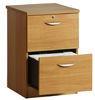 Vertical Two Drawer Cherry Wood File Cabinet , Lockable Filing Cabinets DX-K016