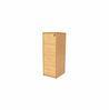 Small Locking Wood File Cabinet 4 Drawer Vertical For Home / Office DX-K019