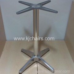 outdoor aluminum fast food table base