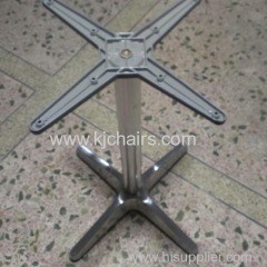 outdoor aluminum fast food table base