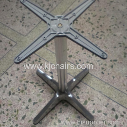 outdoor aluminum fast food table base