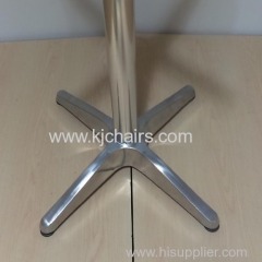 outdoor aluminum fast food table base