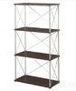 Portable Four layer Metal Magazine display rack Library Furniture DX-K123