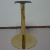 round titanium yellow table base