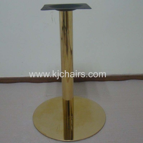 round titanium yellow  table base  