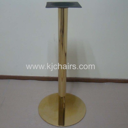 round titanium yellow  table base  