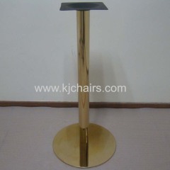 round titanium yellow table base