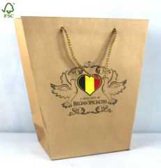 kraft Promotional paper gift bag